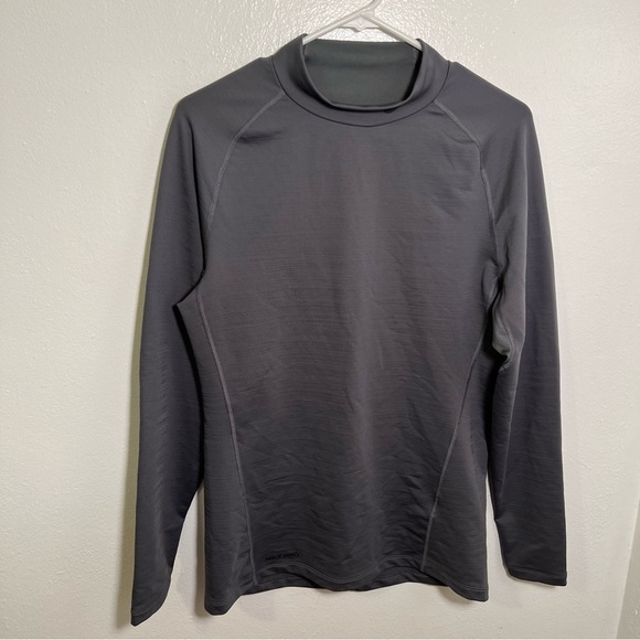 Nike Pro Dri-FIT Mock Collar Training T-Shirt Iron Grey M - Picture 3 of 12